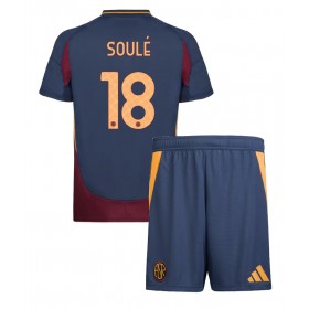 AS Roma Matias Soule #18 Tredje Kläder Barn 2024-25 Kortärmad (+ Korta byxor)